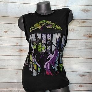 Disney maleficent muscle t-shirt
